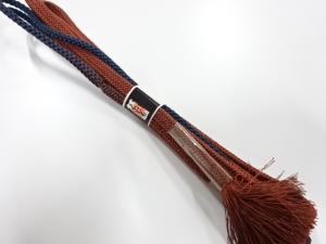 未使用品　正絹　手組帯締め